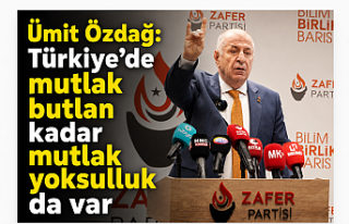 Ümit Özdağ: Türkiye’de mutlak butlan kadar mutlak...