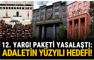 12. Yargı Paketi Yasalaştı: Bakan Gürlek'ten...
