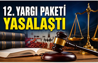 12. Yargı Paketi Yasalaştı: HAGB, Miras Satışları...