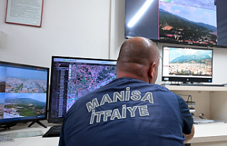 Manisa Büyükşehir’den yangınla mücadelede teknoloji...