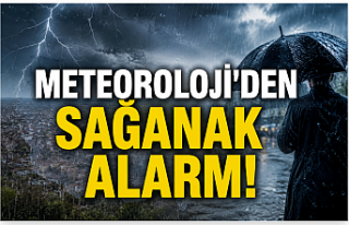 Meteoroloji'den Sağanak Alarmı! Kuvvetli Yağış...
