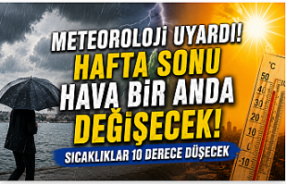 Meteoroloji Uyardı: Hafta Sonu Hava Bir Anda Değişecek!...