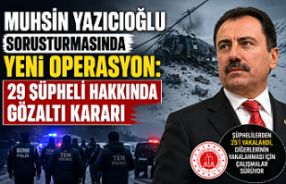 Muhsin Yazıcıoğlu Soruşturmasında Yeni Operasyon:...