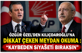 Özgür Özel'den Kılıçdaroğlu'na Dikkat...