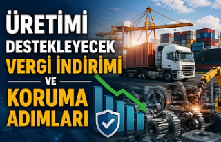 Üretimi Destekleyecek Vergi İndirimi ve Koruma Adımları