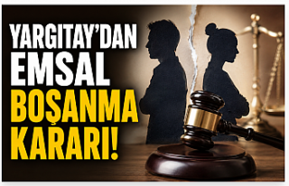 Yargıtay'dan emsal boşanma kararı! Eşine...