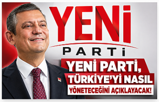 Yeni Parti'nin yol haritası açıklandı! Tüzük...