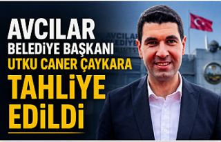 Avcılar Belediye Başkanı Utku Caner Çaykara Tahliye...