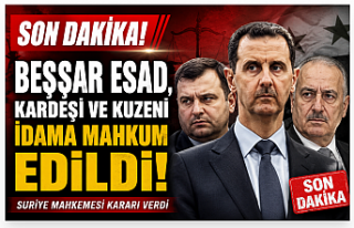 Beşşar Esad, Kardeşi ve Kuzeni İdama Mahkûm Edildi