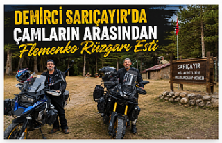 Demirci Sarıçayır’da Çamların Arasından Flamenko...
