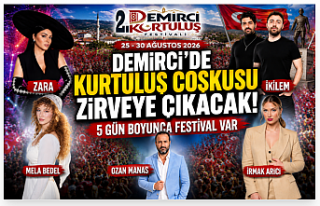 Demirci’de Kurtuluş Coşkusu Zirveye Çıkacak!...