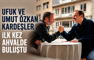 UFUK VE UMUT ÖZKAN KARDEŞLER İLK KEZ AHVALDE BULUŞTU