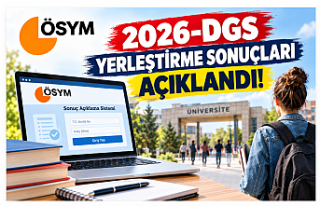 2026-DGS Yerleştirme Sonuçları Açıklandı! Kayıt...