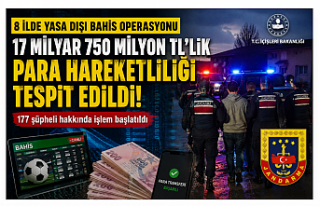8 İlde Yasa Dışı Bahis Operasyonu: 17 Milyar 750...