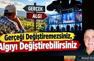 Gerçeği Değiştiremezsiniz, Algıyı Değiştirebilirsiniz...