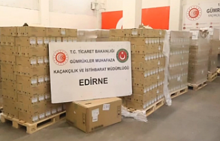 Kapıkule’de kaçakçılığa darbe! TIR’dan 80...