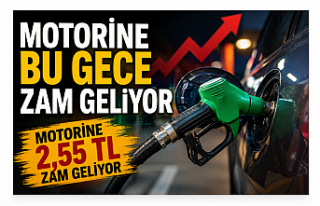 Motorine bir günde ikinci hareket: 2 lira 55 kuruş...