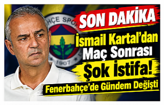SON DAKİKA! İsmail Kartal’dan Maç Sonrası Şok...