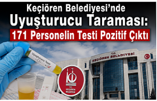 SON DAKİKA! Keçiören Belediyesi’nde Uyuşturucu...