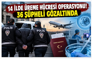 14 İlde Üreme Hücresi Operasyonu! 36 Şüpheli...