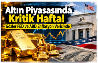 Altın Piyasasında Kritik Hafta! Gözler FED ve ABD...