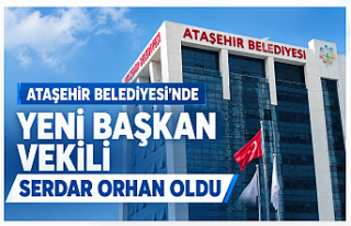 Ataşehir Belediyesi’nde yeni başkan vekili Serdar...