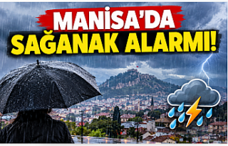 Manisa’da Sağanak Alarmı! Meteoroloji Gün Gün...