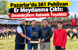 Pazarlar’da 361 Pehlivan Er Meydanına Çıktı:...