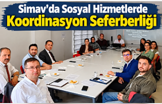 Simav’da Sosyal Hizmetlerde Koordinasyon Seferberliği
