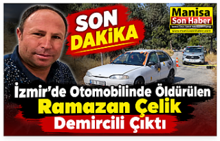 SON DAKİKA! İzmir’de Otomobilinde Öldürülen...