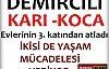Demircili karı koca evlerinin 3. katından atladı