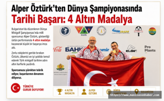 Alper Öztürk’ten Dünya Şampiyonasında Tarihi Başarı: 4 Altın Madalya