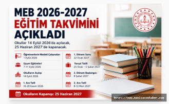 MEB 2026-2027 Eğitim Takvimini Açıkladı: Okullar 14 Eylül'de Açılacak