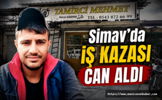 Simav'da İş Kazası Can Aldı 