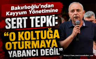 Bakırlıoğlu'ndan Kayyum Yönetimine Sert Tepki: "O Koltuğa Oturmaya Yabancı Değil"