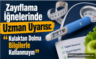 Zayıflama İğnelerinde Uzman Uyarısı: "Kulaktan Dolma Bilgilerle Kullanmayın"
