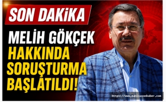Melih Gökçek hakkında soruşturma başlatıldı!