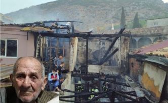 3 ev alevlere teslim oldu, 1 kişi can verdi