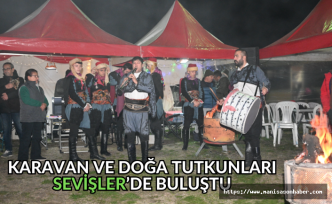 Karavan ve Doğa Tutkunları Sevişler'de Buluştu