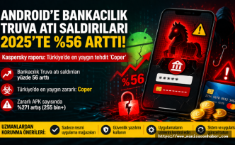 Android’e Bankacılık Truva Atı Saldırıları Patladı: 2025’te Yüzde 56 Artış