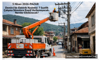Demirci’de Elektrik Kesintisi: 7 Saatlik Çalışma Süresince Enerji Verilemeyecek.. Nereler Etkilenecek?