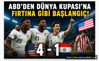 ABD'den Dünya Kupası'na Fırtına Gibi Başlangıç! Paraguay'a 4 Gollü Tarife
