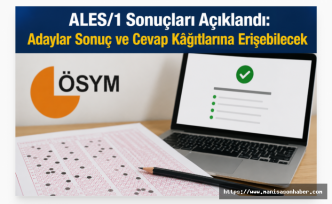 ALES/1 Sonuçları Açıklandı: Adaylar Sonuç ve Cevap Kâğıtlarına Erişebilecek