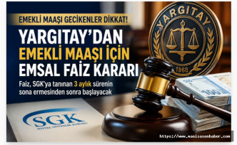 Emekli maaşı gecikenler dikkat! Yargıtay’dan faiz kararı