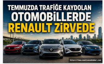 Temmuz Ayında Trafiğe Kaydolan Otomobillerde Renault Zirvede