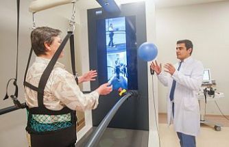 Robotik rehabilitasyonla felçli hastalar yeniden yürüyor!
