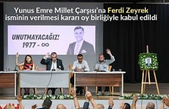 Zeyrek’in adı, Yunusemre Belediye Meclisi’nin oy birliğiyle aldığı kararla Millet Çarşısı’na verildi