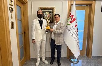 Akif Manaf'a “Lübnan-Türkiye Dostluk ve Barış Ödülü”