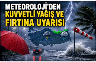 Meteoroloji'den Kuvvetli Yağış ve Fırtına Uyarısı: Sel ve Ulaşım Aksamalarına Dikkat