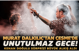 Murat Dalkılıç'tan Çeşme'de Unutulmaz Gece! Kenan Doğulu Sürprizi Büyük Alkış Aldı